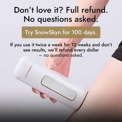 SnowSkyn IPL Device - Fast, Painless Hair Removal
