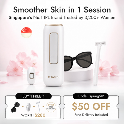 SnowSkyn IPL Device - Fast, Painless Hair Removal